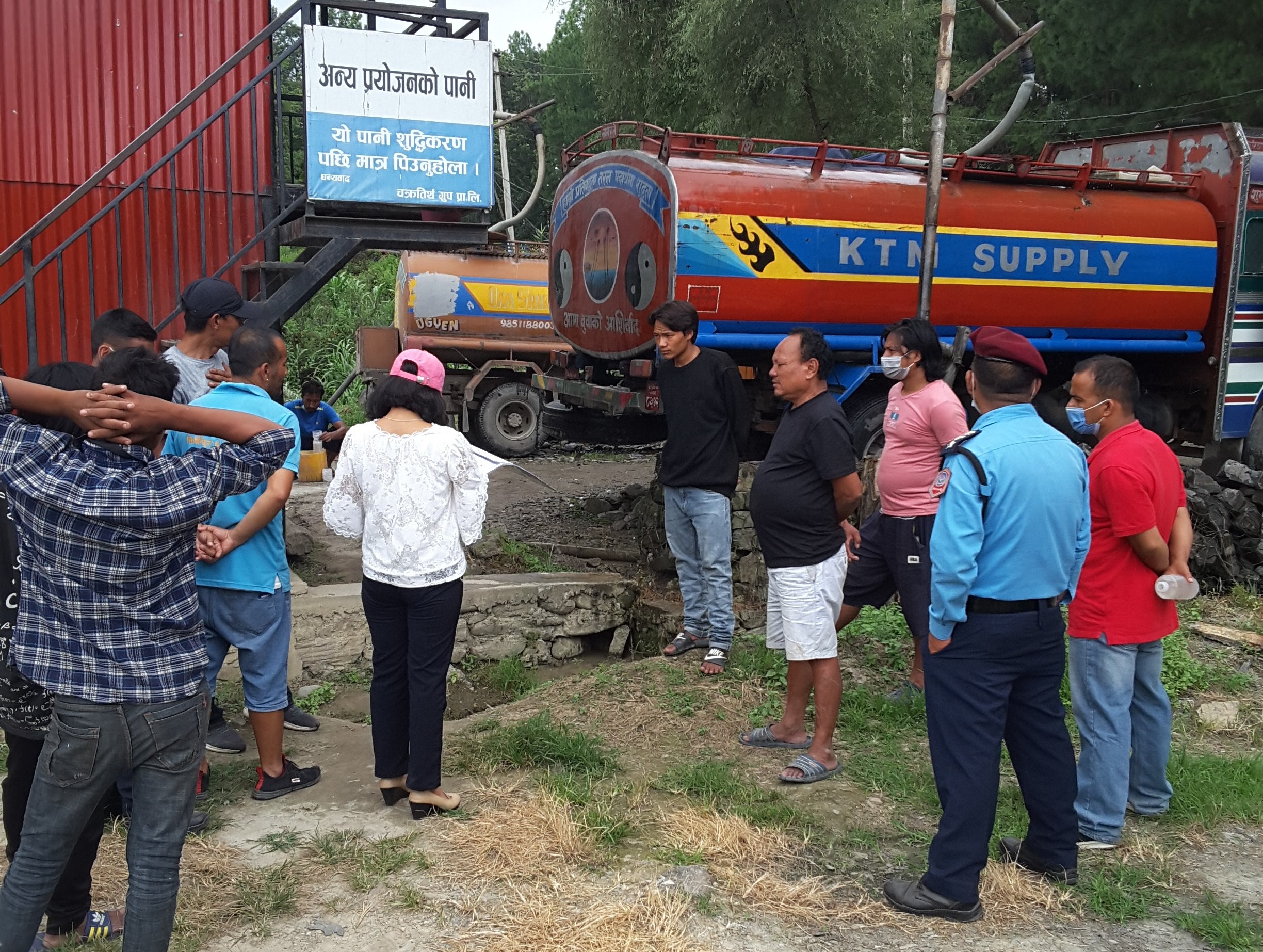 Monitoring of Private Tanker Service - Blog post by KVWSMB